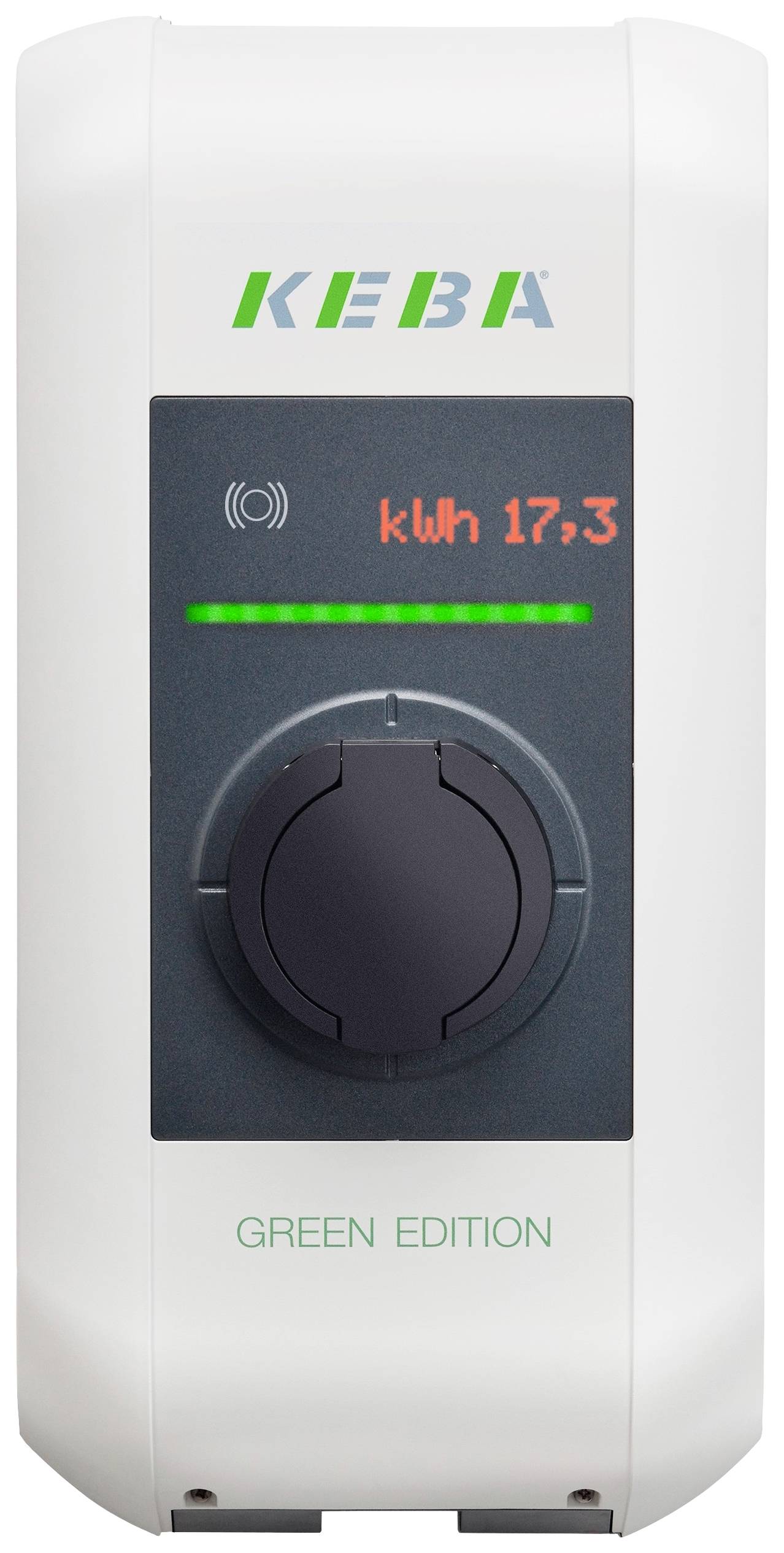KEBA KC-P30-ES240022L0RGE Fali doboz 2. típus 32 A Csatlakozók száma 1 22 kW RFID
