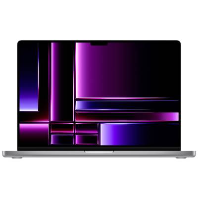 Apple MacBook Pro 16 (M2 Pro, 2023) 41.1 cm (16.2 coll) 16 GB RAM 512 GB SSD 12‑Core CPU 19‑Core GPU Világűr szürke MNW8