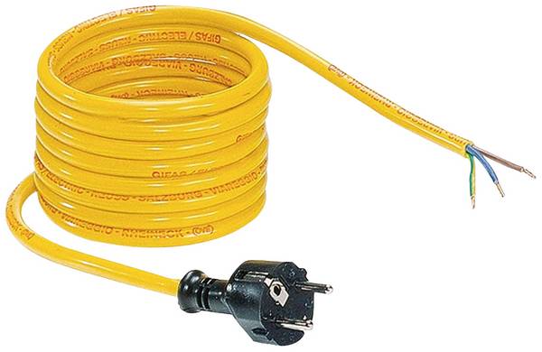 Gifas Electric 100414 Csatlakozókábel Áram  Sárga 10 m