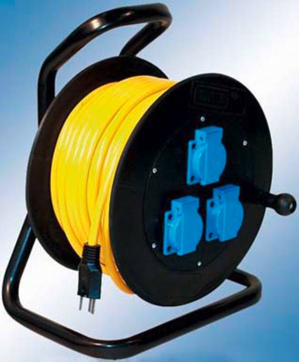 Gifas Electric 259764 Kábeldob 20 m  Védőérintkezős dugó