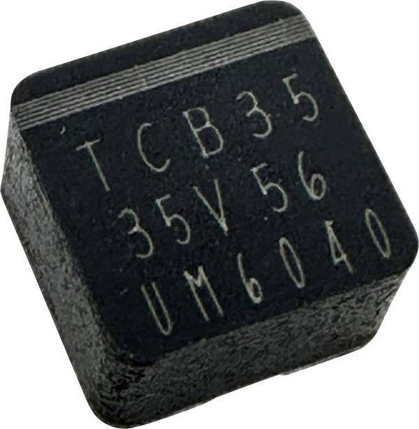 TRU COMPONENTS Elektrolit kondenzátor SMD 0604 56 µF 35 V 20 % (H x Sz x Ma) 6.5 x 6.5 x 4.0 mm 1 db