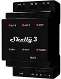 Shelly Shelly Pro 3 Kalapsín relé Wi-Fi, Bluetooth