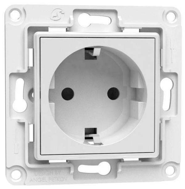 Shelly Shelly Wall Socket EU - white Shelly Dugalj
