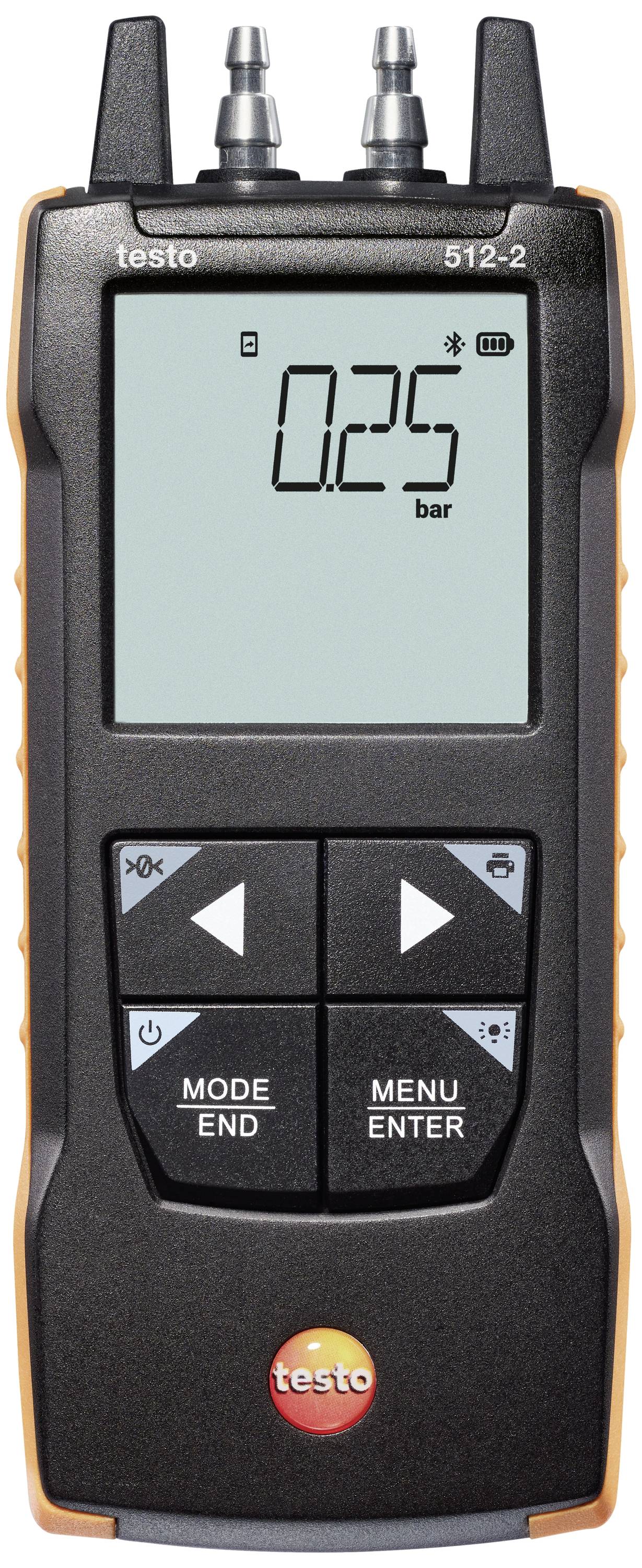 testo 512-2 Nyomásmérő Légnyomás 0 - 2000 hPa