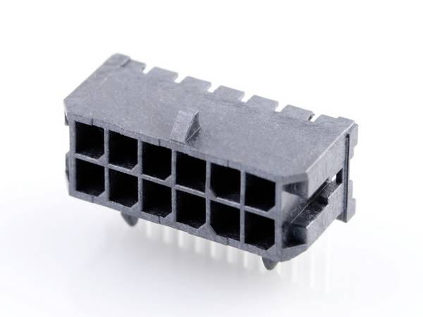 Molex Beépíthető stift sor (standard)  Pólusok száma 12 Raszterméret: 3.00 mm 430451202 1 db Tray