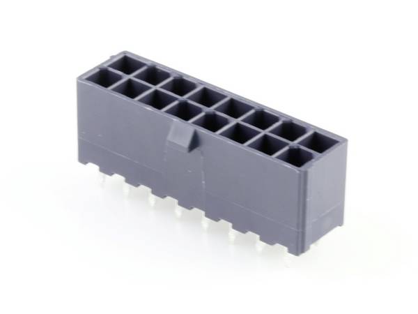 Molex Beépíthető hüvelysor (standard)  Pólusok száma 16  1724470216 1 db Tray