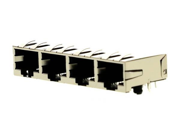 Molex Molex 445600014 Ganged Cat 5 445600014 Alj Pólusszám 8P8C 1 db
