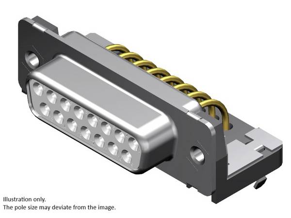 Molex  1731091919 D-SUB csatlakozó  Pólusszám: 9 Forrcsúcsok 1 db darab