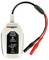 Megger elektromos tesztelő készülék, MFL205 modell, biztosítékok felderítésére. Fekete és piros kábelek csatlakoztatva.
