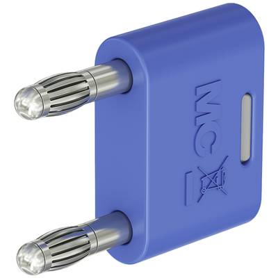 Stäubli KS-4N-19 Csatlakozódugó Kék Tű átmérő: 4 mm Stift távolság: 19 mm 1 db