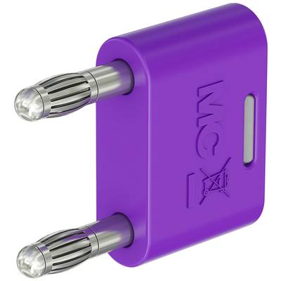 Stäubli KS-4N-19 Csatlakozódugó Viola Tű átmérő: 4 mm Stift távolság: 19 mm 1 db