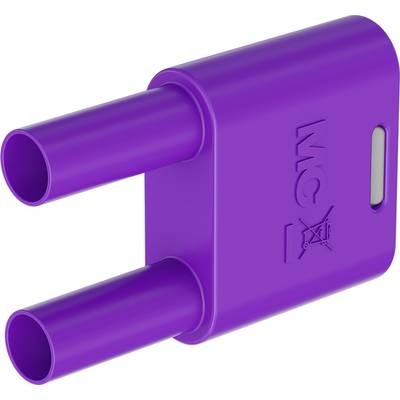 Stäubli SKS2-4N-19 Csatlakozódugó Viola Tű átmérő: 4 mm Stift távolság: 19 mm 1 db