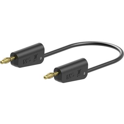 Stäubli 64.1033-10021 // LK-4A-S10 Mérővezeték 100 cm Fekete 1 db