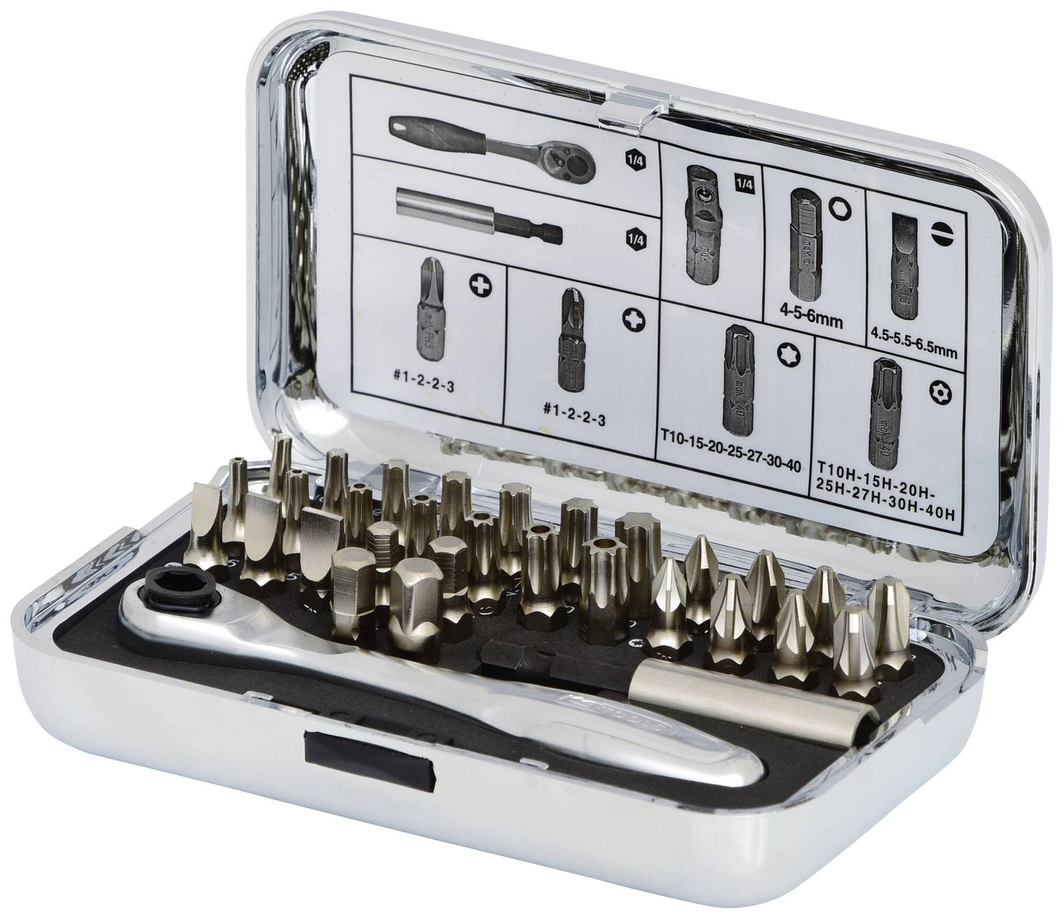 KS Tools 918.4600 9184600 Bit készlet