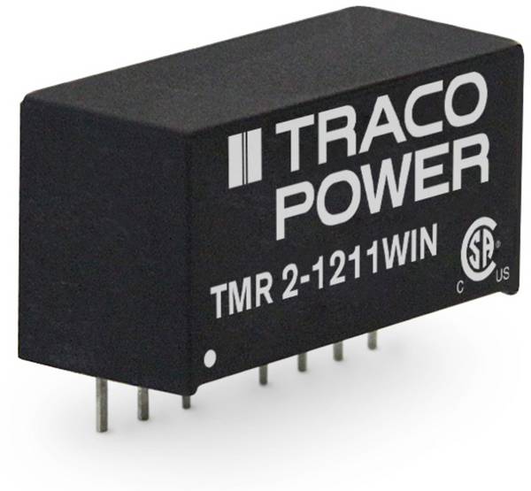 TracoPower  TMR 2-1223WIN  DC/DC feszültségváltó, nyák  12 V/DC  15 V/DC, -15 V/DC  67 mA  2 W  Kimenetek száma: 2 x  Tartalom, tartalmi egységek rendelésenként 1 db