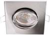 Deko Light Alioth 110030 Mennyezeti beépítő gyűrű LED, Halogén GU5.3, MR 16 35 W Ezüst