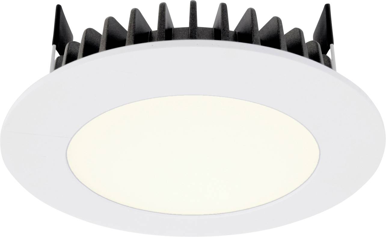 Deko Light 565230 LED Panel Round III 6 LED-es beépíthető lámpa EEK: G (A - G) Fixen beépített LED-es 6.30 W Közlekedési fehér (RAL 9016)