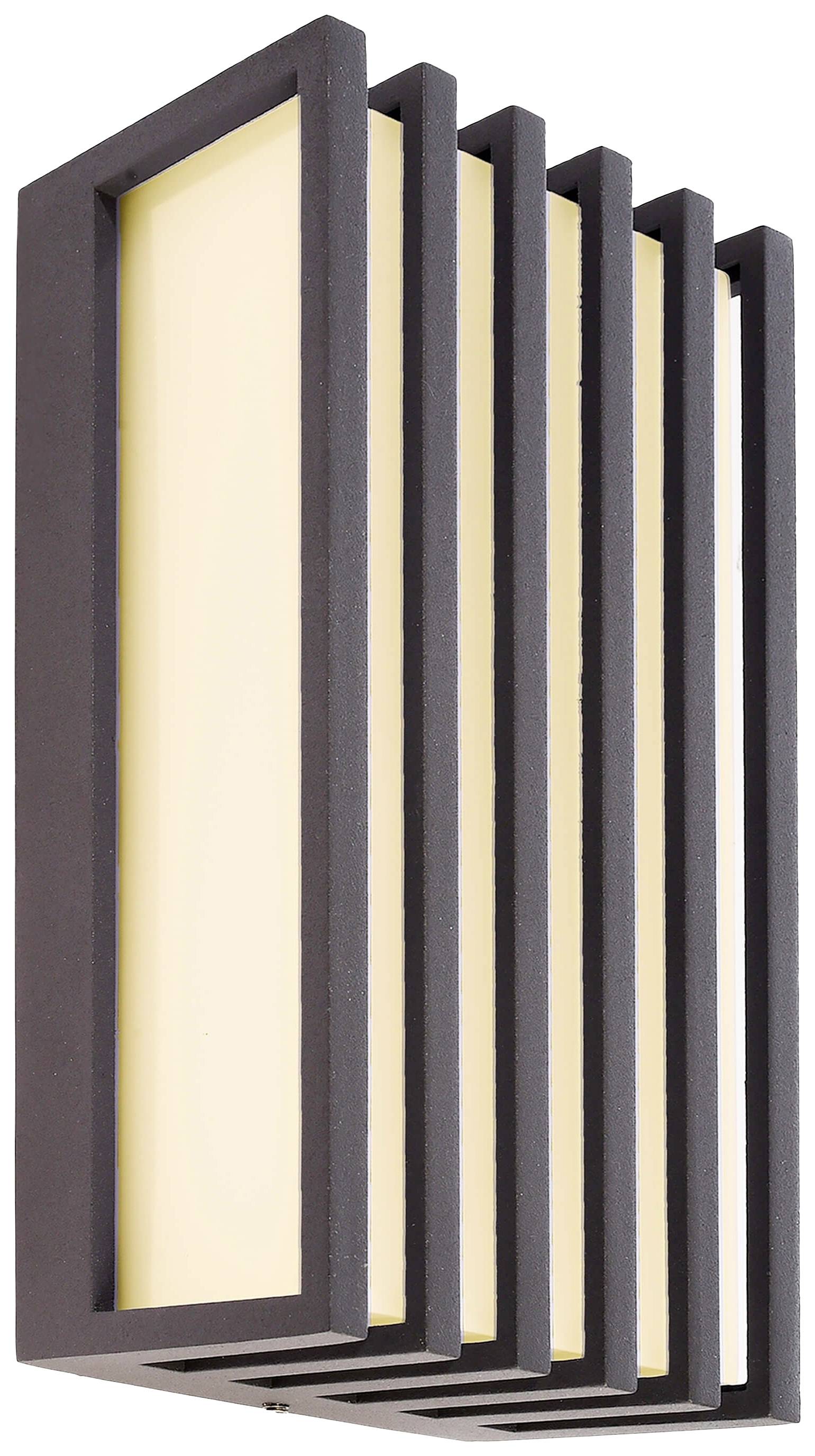 Deko Light Grumium eckig CCT IV Grumium CCT IV Falra építhető lámpa EEK: F (A - G) 10 W Sötétszürke