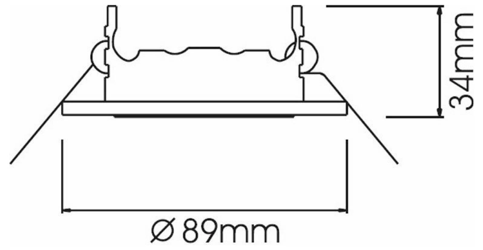 Deko Light Einbauring 89 GU5.3 686867 Mennyezeti beépítő gyűrű LED, Halogén GU5.3, MR 16 35 W Vörösréz-3