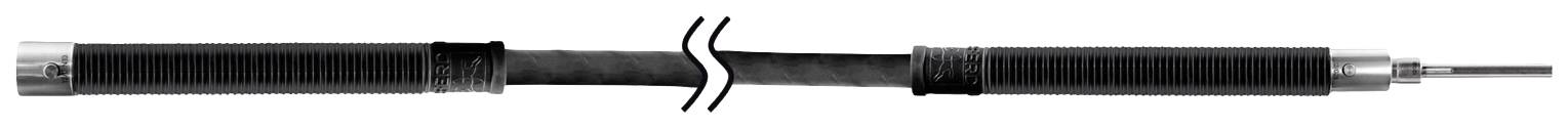 Rugalmas tengely BW 12 DIN15/G28 kézidarab nélkül 12 000-850 RPM PFERD TOOLS 86200519 Ø 25 mm