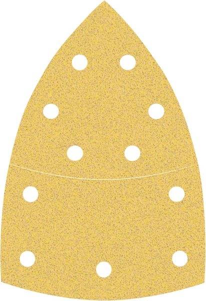 Bosch Accessories 2608901648 Csiszolópapír multi csiszolóhoz Szemcsézet 80 (H x Sz) 93 mm x 102 mm 50 db