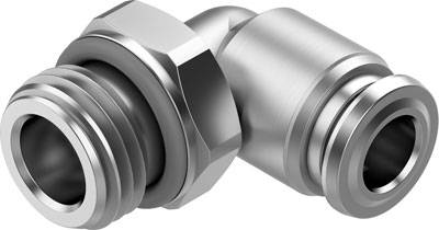 FESTO Dugaszos tömszelence 8085683 NPQR-L-G14-Q6 Külső menet: 1/4" (6.3 mm) Cső átmérő: 4 mm Menet méret: 1/4" 1 db