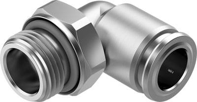 FESTO Dugaszos tömszelence 8085686 NPQR-L-G38-Q10 Külső menet: 3/8" (10 mm) Cső átmérő: 10 mm 1 db