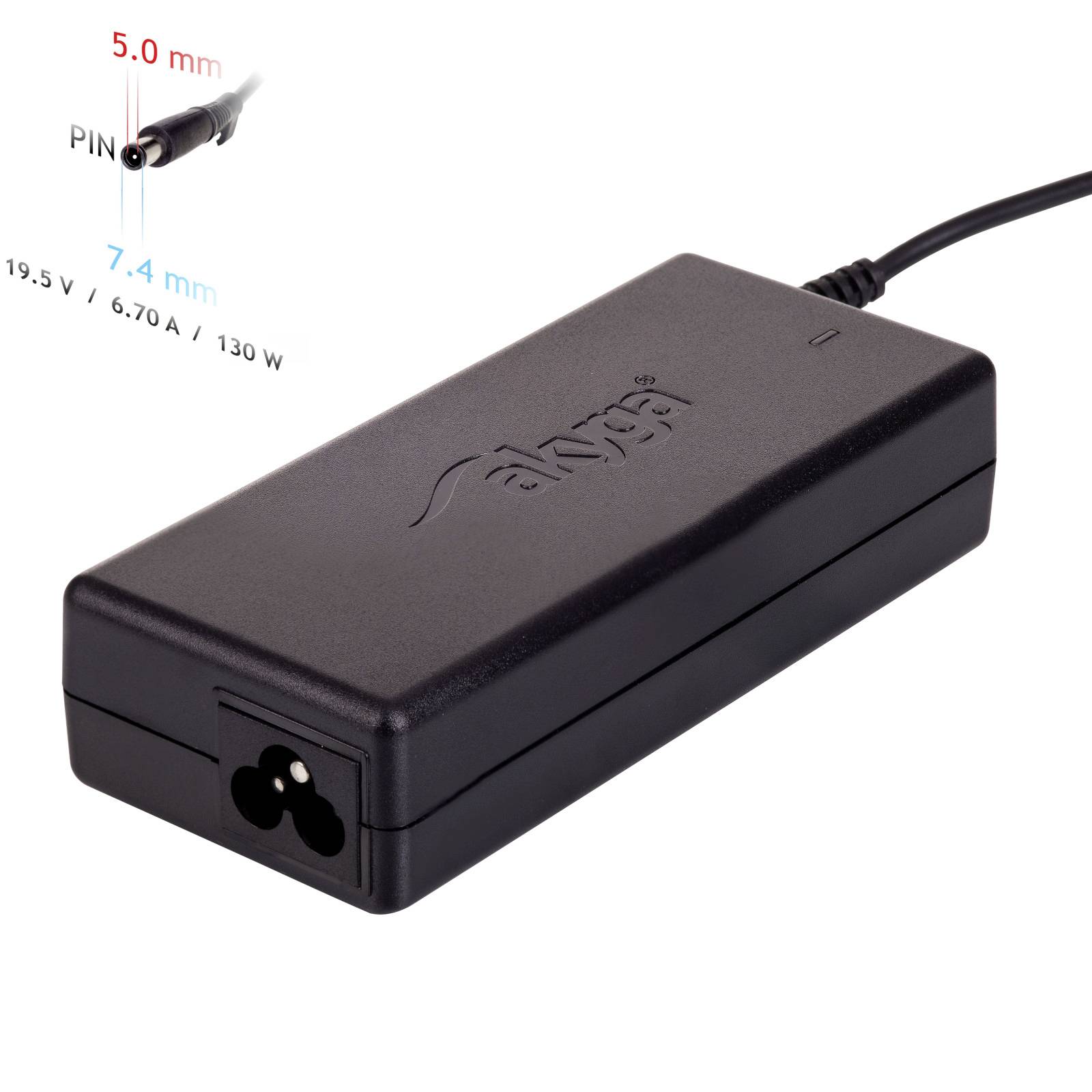 Akyga Notebook tápegység 130 W 19.5 V 6.7 A