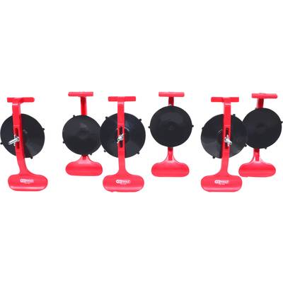Formaszerelvény szívókészlet, 6 db, Ø 85mm KS Tools 140.1020