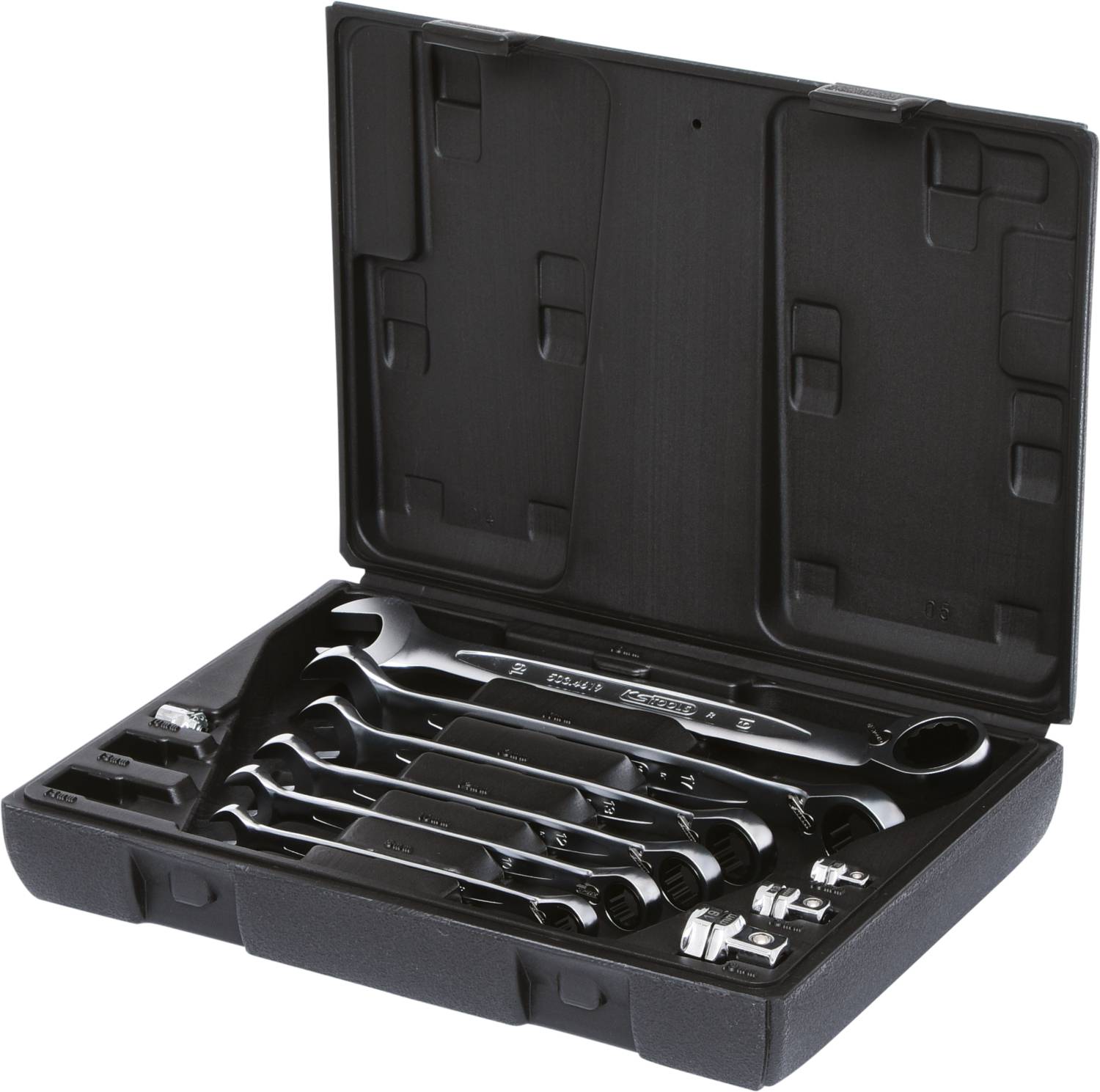 KS Tools 503.4647 Gyűrűs-racsnis kulcs készlet Kulcsszélesség (metrikus) 8 - 19 mm