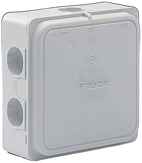 Fibox 8600672 Leágaztató doboz (H x Sz x Ma) 110 x 110 x 49 mm Szürke (RAL 7035) IP65 1 db