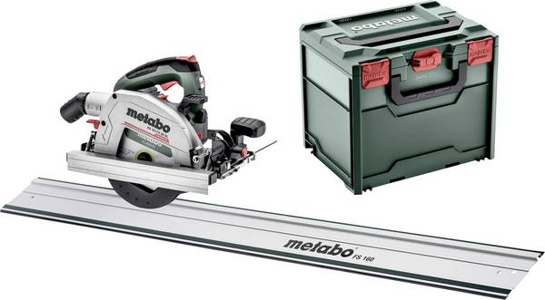 Metabo  Set KS 18 LTX 66 BL  Akkus kézi körfűrész készlet  Vágási mélység max. (90°) 66 mm    Hordtáskával, vezetősínnel, akku nélkül, töltő nélkül    18 V