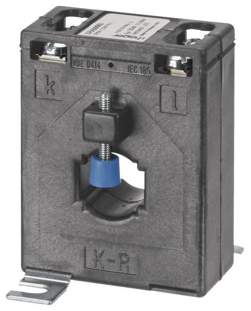 Hager SRA00505 SRA00505 Feltűzhető áramátalakító Elsődleges áram 50 A Másodlagos áram 5 A Vezeték átvezetés (Ma x Sz):20 x 20 mm Vezeték átvezetési átmérő:20 mm 1 db