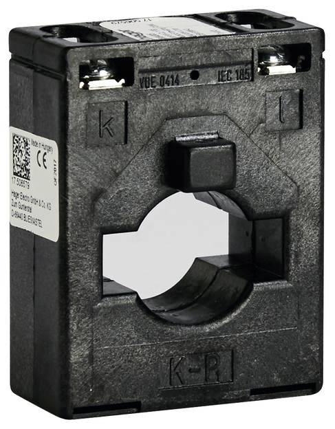 Hager SRI04005 Feltűzhető áramátalakító Elsődleges áram 400 A Másodlagos áram 5 A Vezeték átvezetési átmérő:28 mm 1 db