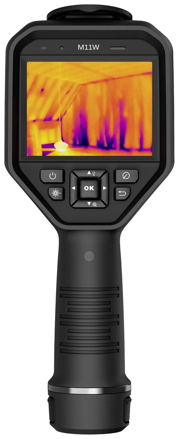 HIKMICRO  Hőkamera Kalibráció (ISO) -20 - +550 °C 192 x 144 Pixel 25 Hz WiFi, Érintőképernyő