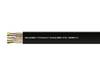 HELU PVC Szalagkábel 4 G 1.5 mm² Fekete 27091-100 100 m
