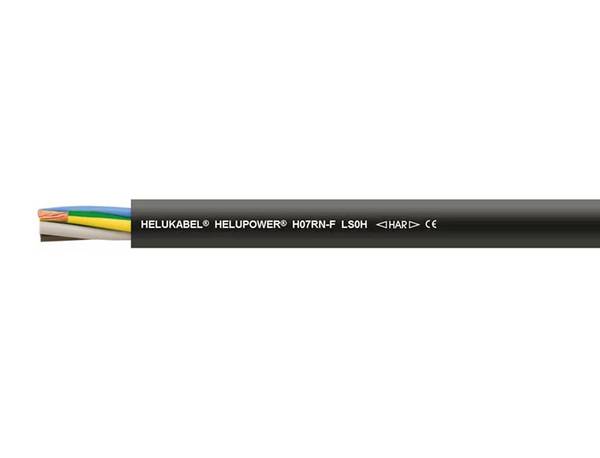 HELU H07RN-F Gumitömlős vezeték 4 G 16 mm² Fekete 30787-500 500 m