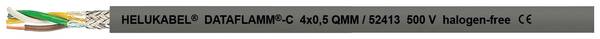 HELU 52367-100 Adatvezeték  4 x 0.14 mm² Szürke 100 m