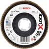 Bosch Accessories 2608619803 X551 Felületcsiszoló korong Ø 125 mm Furat átmérő 22.23 mm Szemcsézet 40 1 db