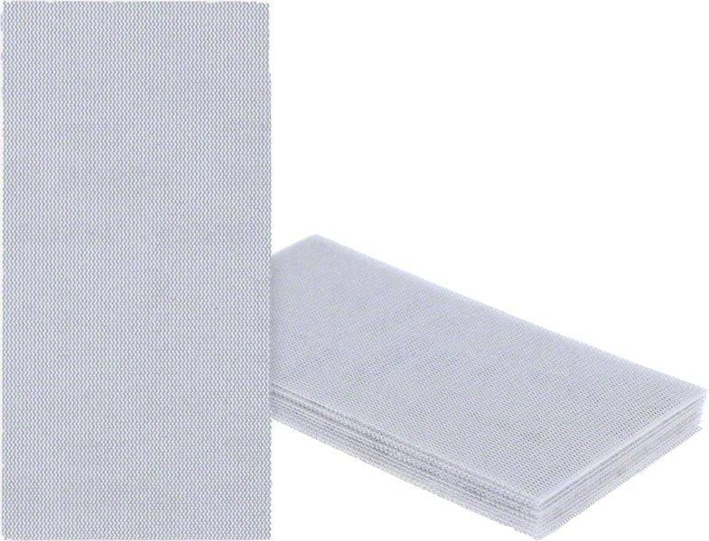 Bosch Accessories 2608901627 Csiszolóháló rezgő csiszolóhoz Szemcsézet 80 (H x Sz) 115 mm x 107 mm 50 db