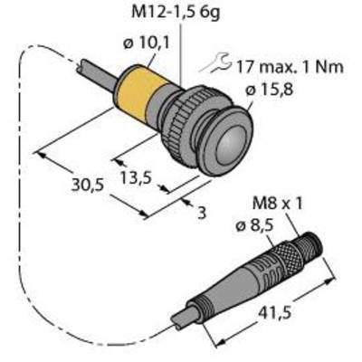 Turck Fénysorompó SB12TAPRQ3 3011159 1 db