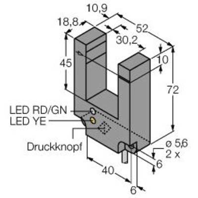 Turck Villás fénysorompó SL30VB6VY 3056566 1 db