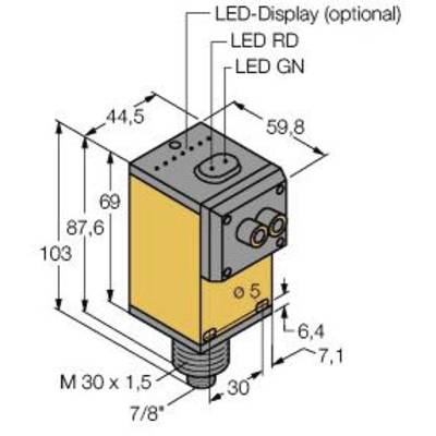 Turck Fényvezető érzékelő Q45VR3FQ 3054311 1 db