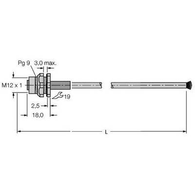 Turck U8640-05 Érzékelő-/működtető összekötő, konfekcionált 1 db