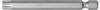 Weidmüller 2749020000 BIT E6,3 T40 X 70 Torx bit Meghajtás (csavarhúzó): 1/4" (6,3 mm) Elhajtás: TX TX 40