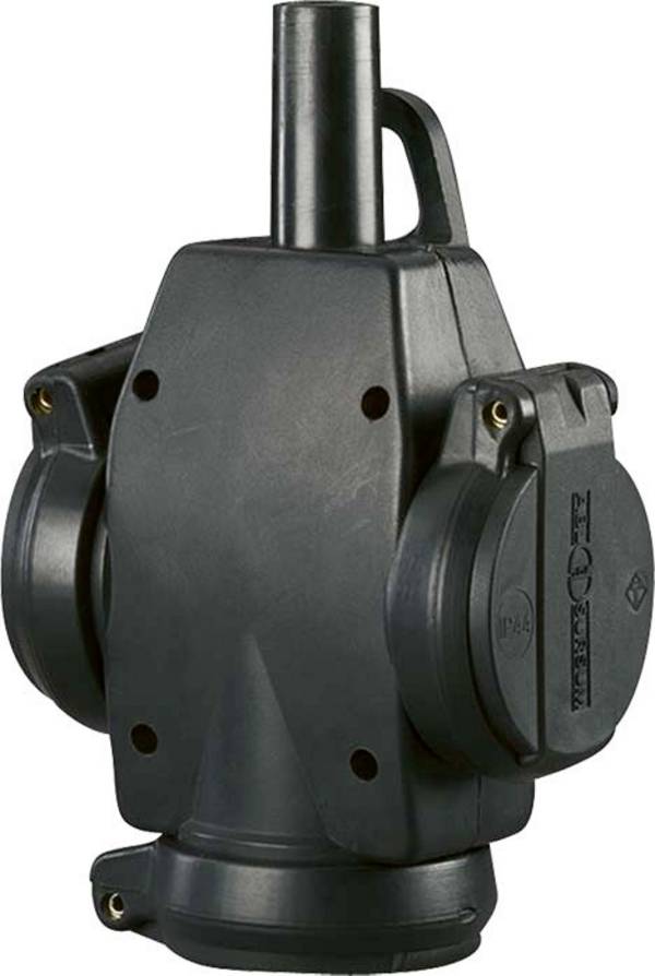 ABL Sursum 1473597 3 részes alj   250 V Fekete IP44