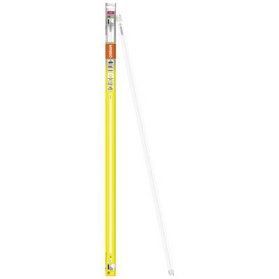 Sárga csomagolású fénycsöves lámpa, Osram márka, L 36 W/827 Lumilux modell, fehér fény, 120 cm hosszúságú.