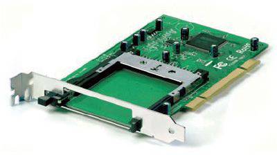 Conceptronic CIPCARD 1 port PCI kártya PCMCIA PCI