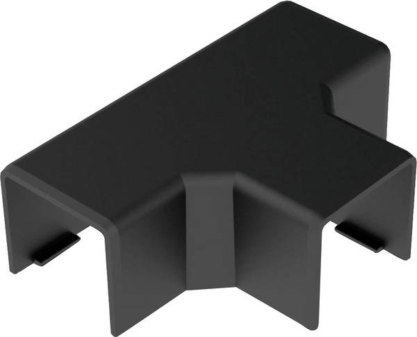 KOPOS 8624_FB Kábelcsatorna Csatlakozódarab (Sz x Ma) 20 mm x 20 mm 1 db Fekete