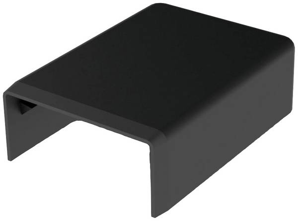 KOPOS 8631_FB Kábelcsatorna Végdarab (Sz x Ma) 40 mm x 20 mm 1 db Fekete